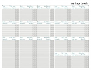 Workout calendar back {Piloting Paper Airplanes}